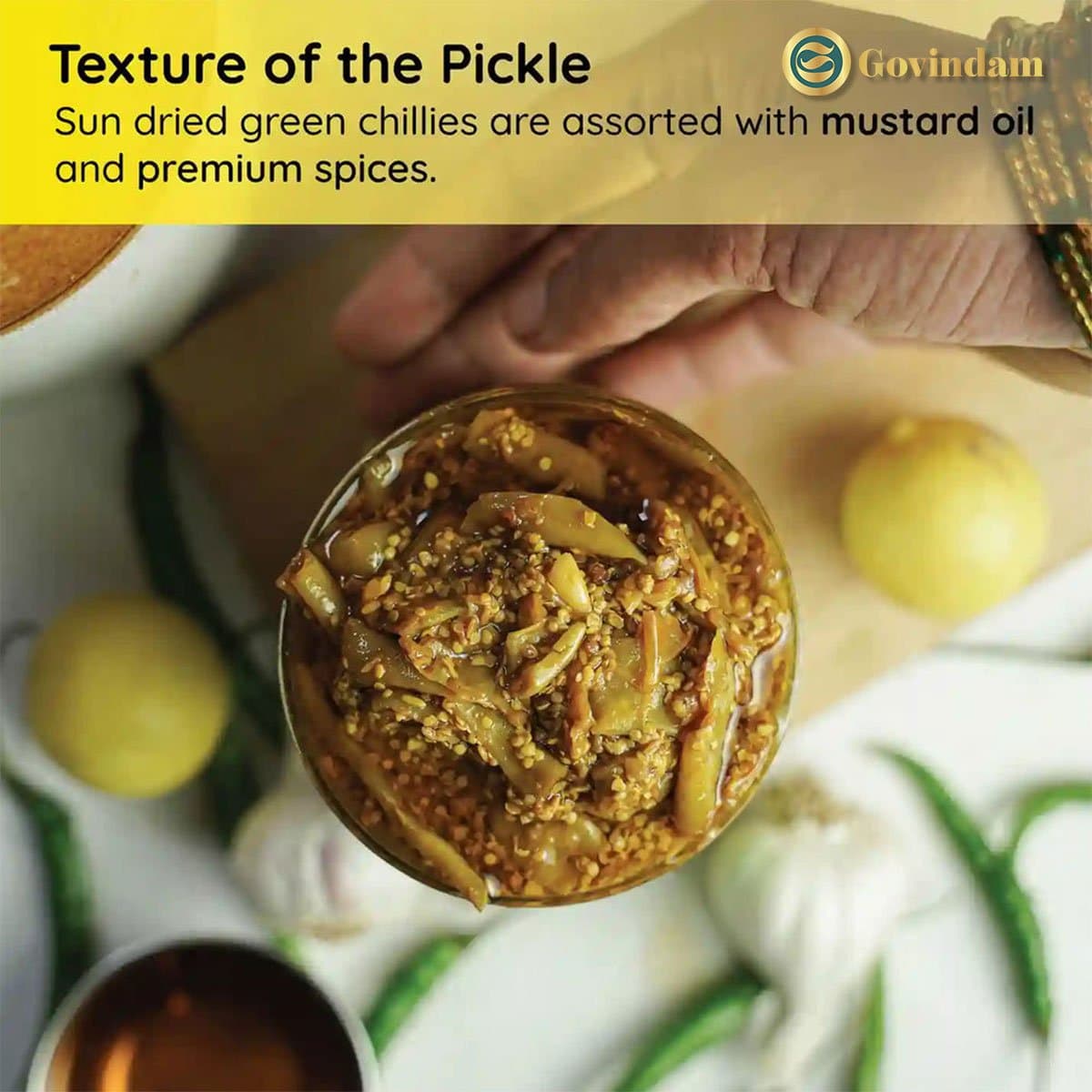 Athana Mirchi Achar B2B Wholesale Direct from Manufacturer - Premium Stuffed Chili Pickle