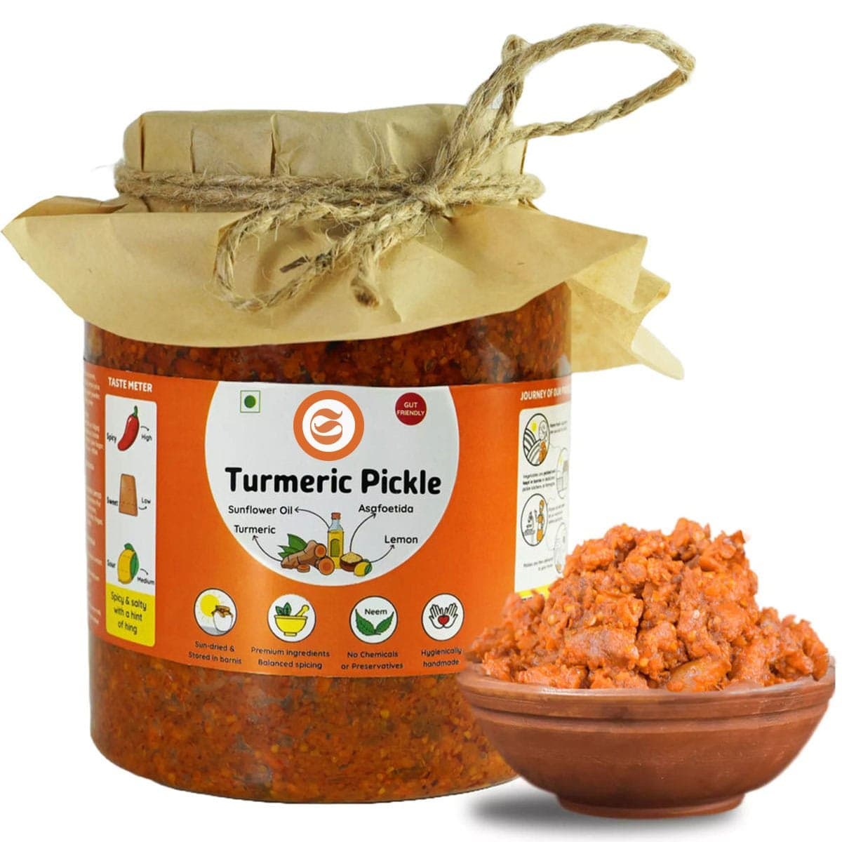 Turmeric Pickle (Haldi ka Achar)