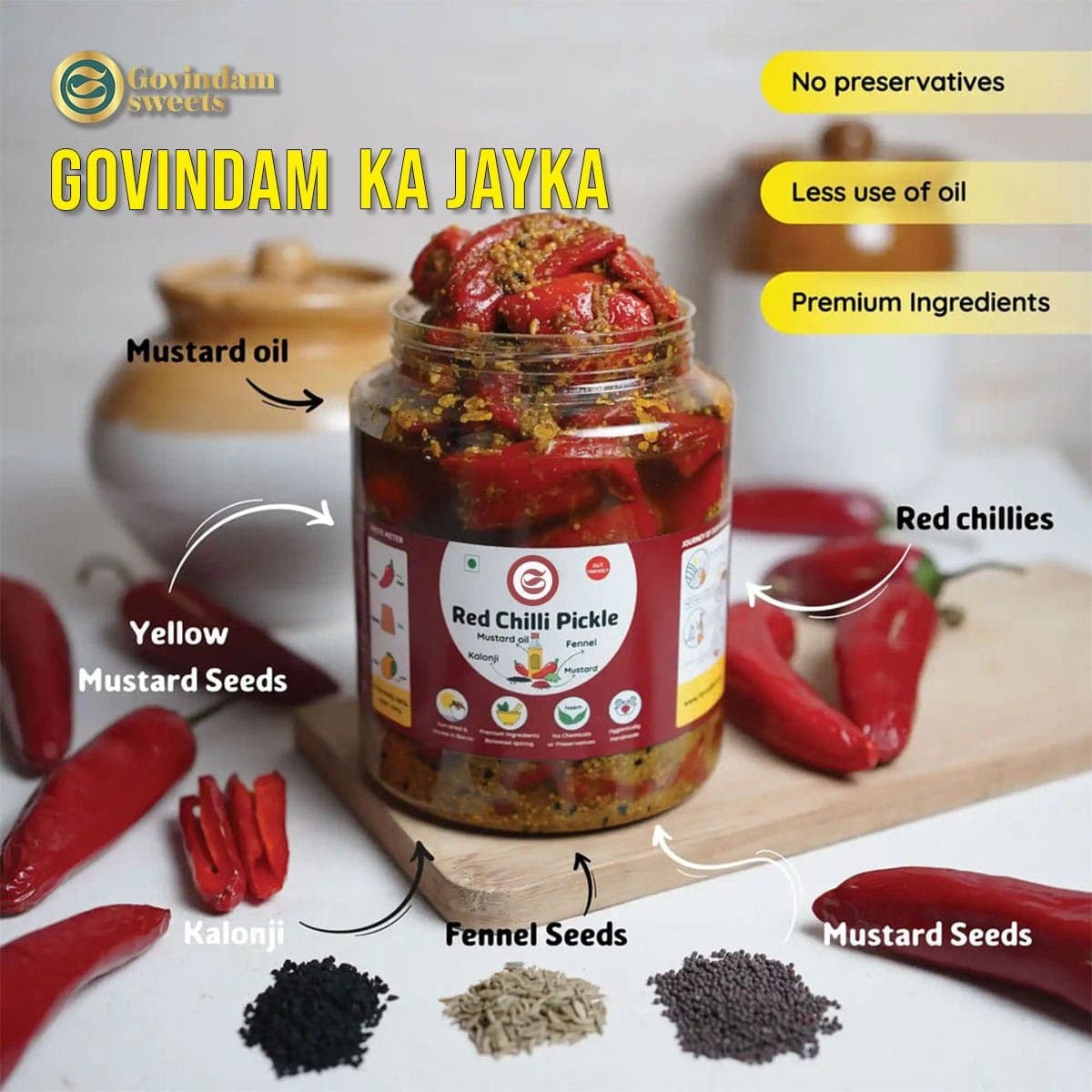 Red Chilli Pickle