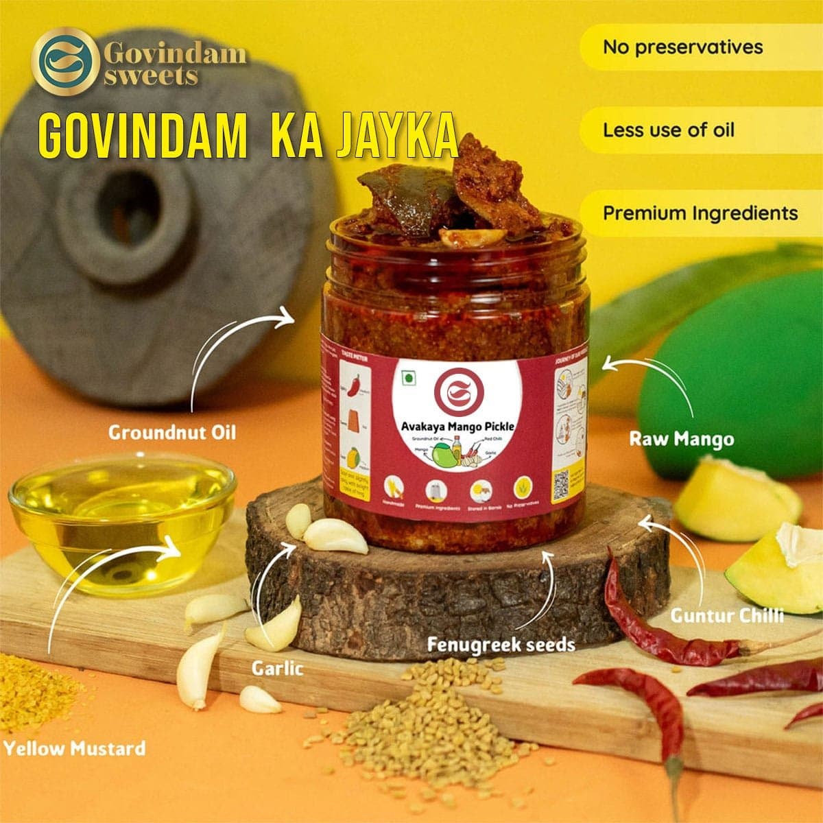 Avakaya Mango Pickle