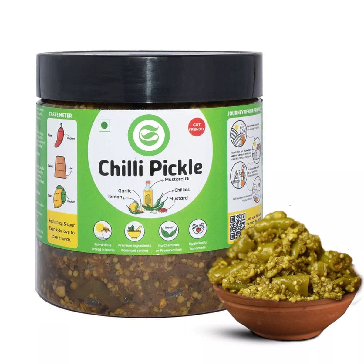 Green Chilli Pickle