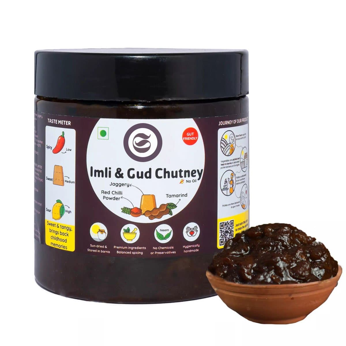 Imli & Gud Chutney B2B Wholesale Direct from Manufacturer - Premium Tamarind Jaggery Factory Direct