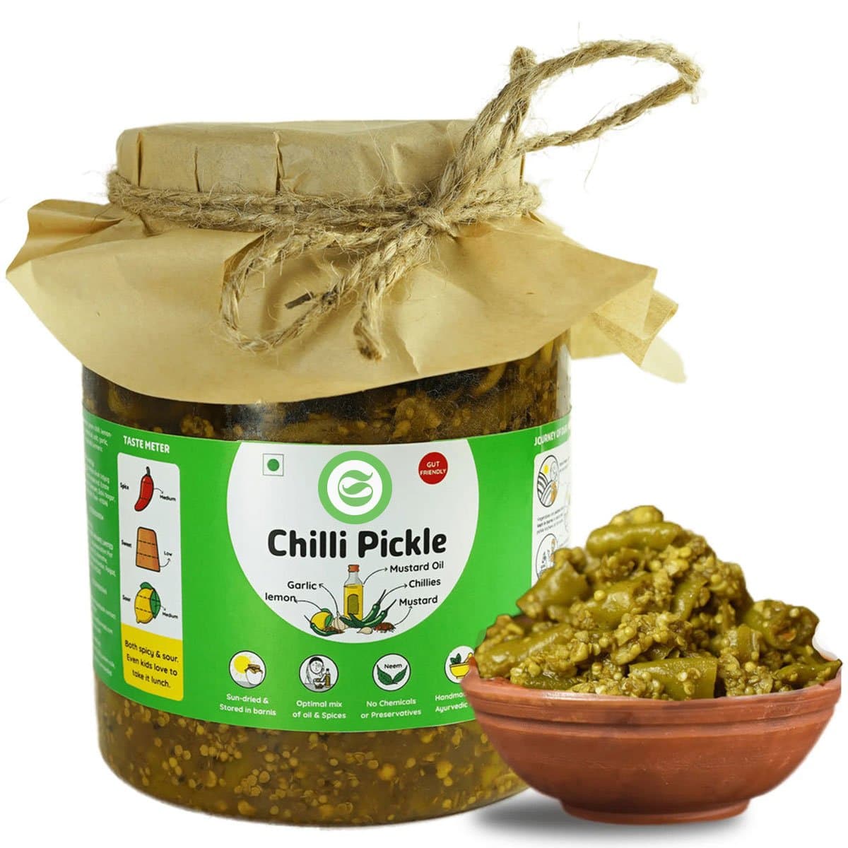 Athana Mirchi Achar B2B Wholesale Direct from Manufacturer - Premium Stuffed Chili Pickle