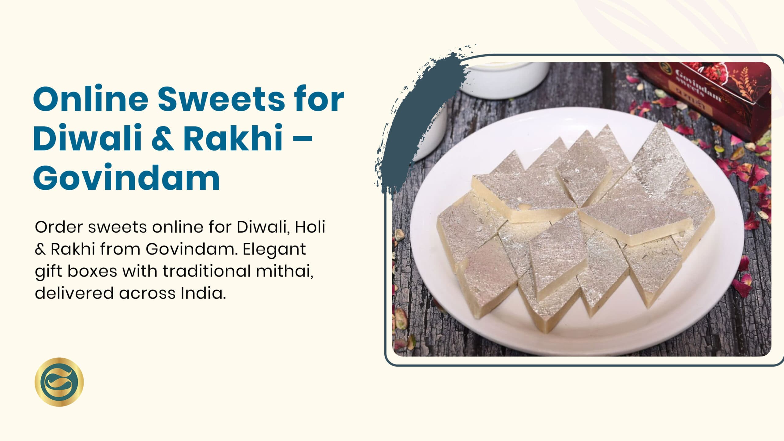 Online Sweets for Diwali & Rakhi – Premium Festival Treats by Govindam