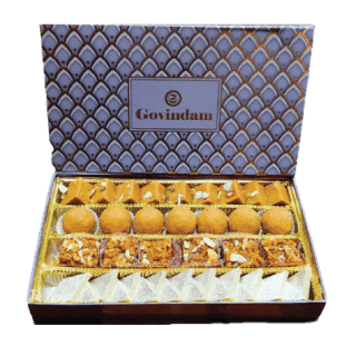 Festival Gift Box: Premium Barfi & Laddu Collection (800g) | Govindam