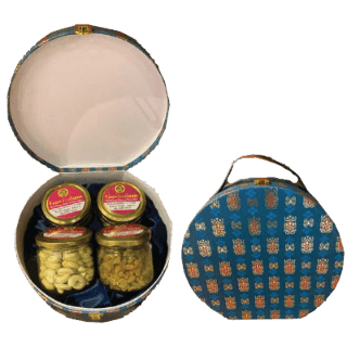 Dry Fruits Box: 720g - Premium Kaju, Badam, Pista & Kishmish