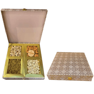 Dry Fruits Box 450g - Premium Kaju, Badam, Pista & Kishmish