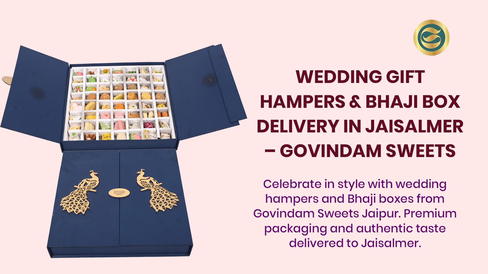 Wedding Gift Hampers & Bhaji Box Delivery in Jaisalmer – Govindam Sweets