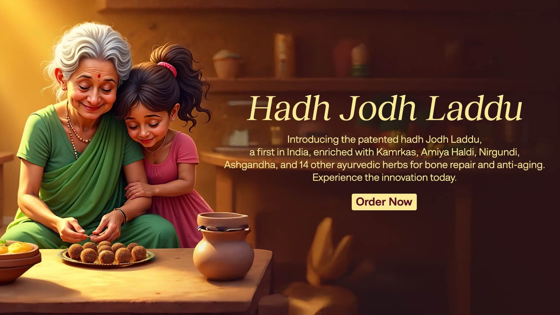 Hadh Jodh Laddu: Ayurvedic Marvel for Bone Health & Pain Relief